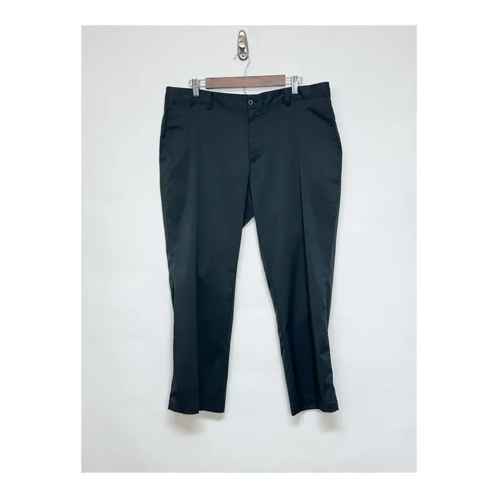 Nike Golf Dri Fit Black Pants Size 38 x 27.5